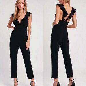 Lulus black jumpsuit